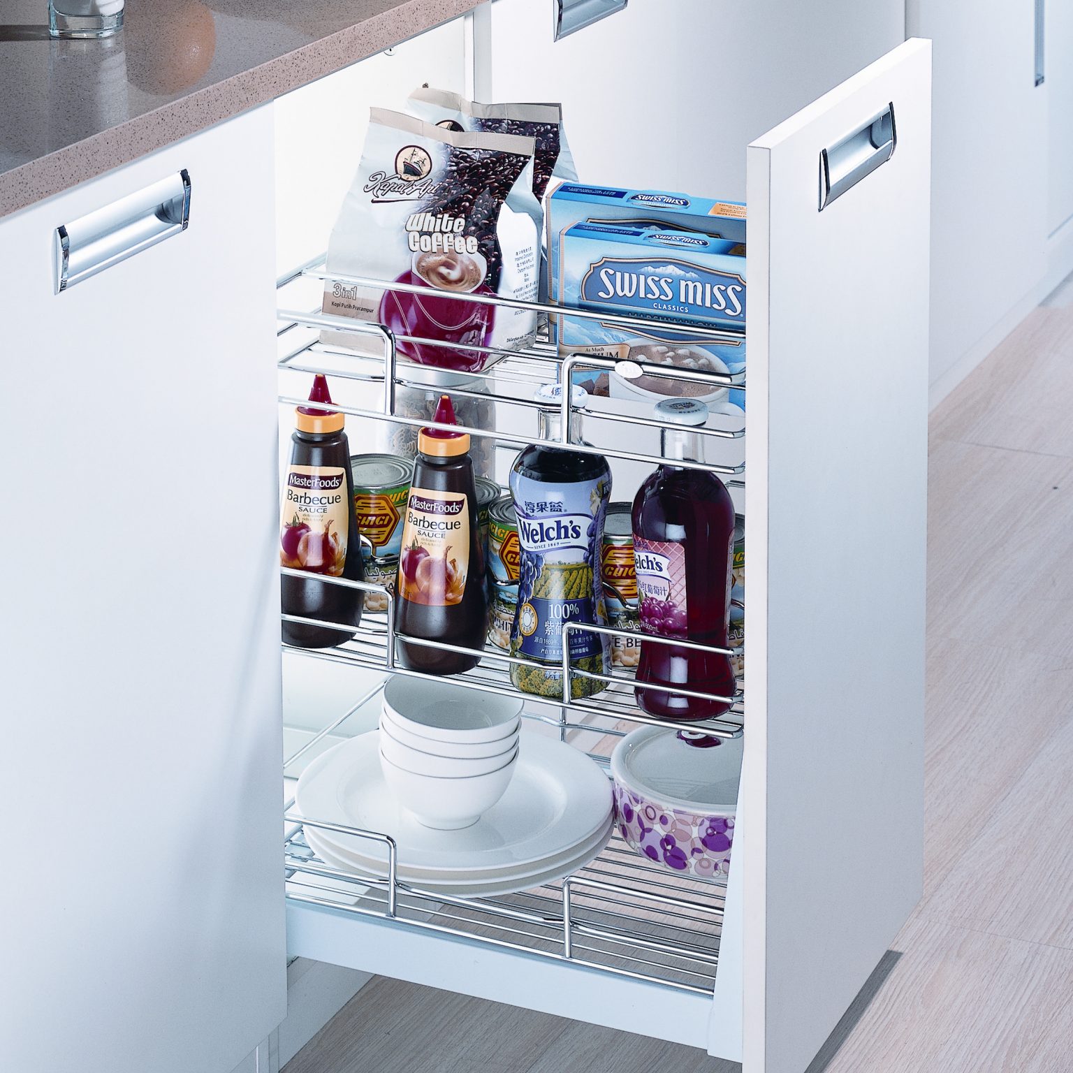 Drawer Spice Rack For 350mm Cabinet2 - Kithcen Park