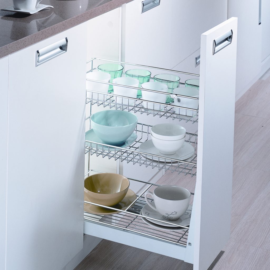 Pull-out Drawer Basket For 300mm Cabinet - Kithcen Park