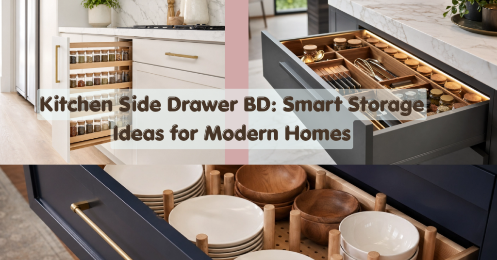 Upgrade your kitchen with kitchen side drawer BD solutions for smart, space-saving storage and better organization in modern Bangladeshi homes.