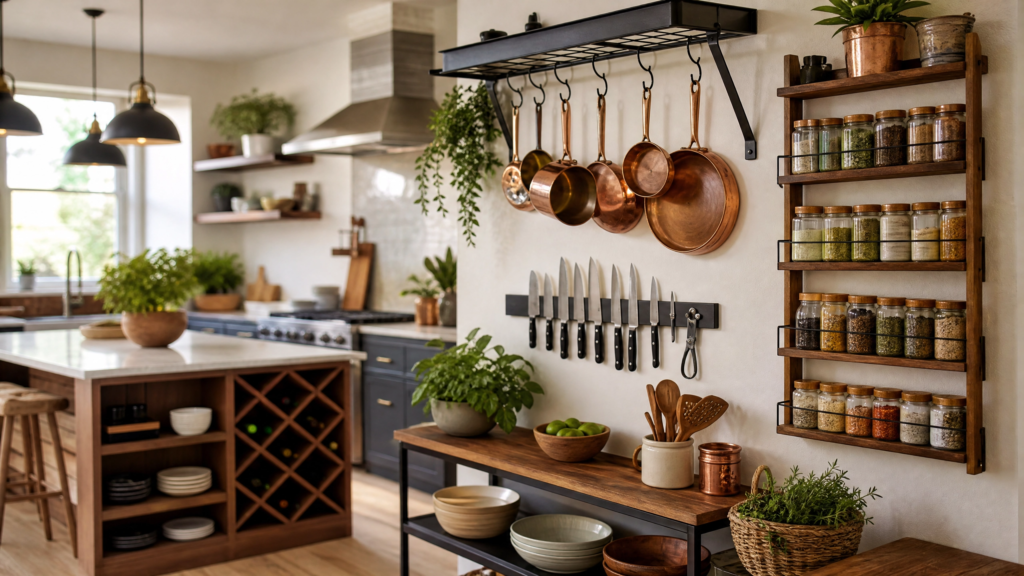 kitchen storage rack