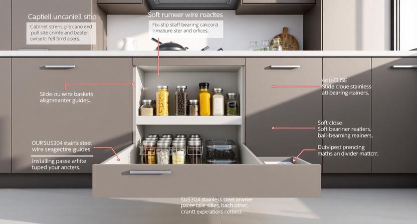 Drawer Spice Rack