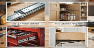 Ball Bearing Drawer Slides: Guide to Modular Kitchens in BD