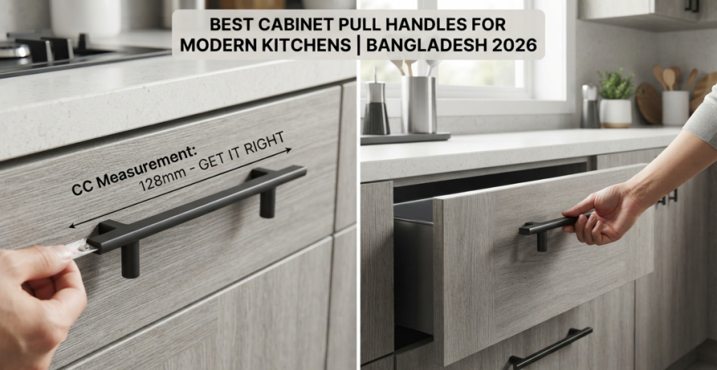 Best Cabinet Pull Handles for Modern Kitchens | Bangladesh 2026