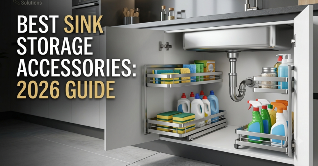 Best Sink Storage Accessories for Kitchens (2026 Guide)
