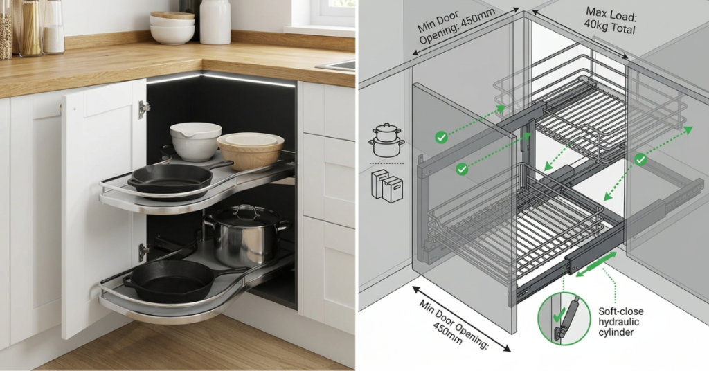 Blind Corner Cabinet Solutions: Smart Kitchen Storage (2026)