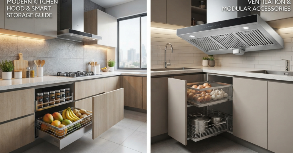 Modern Kitchen Hood & Smart Storage Guide