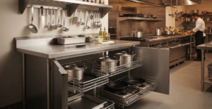 Commercial Kitchen Organizer: Maximize Storage & Workflows