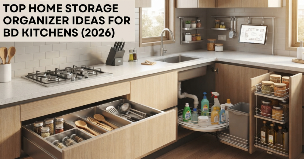 Top Home Storage Organizer Ideas for Kitchens in BD (2026)
