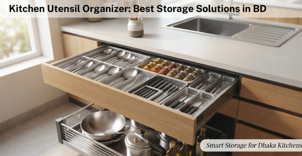 Kitchen Utensil Organizer: Best Storage Solutions in BD