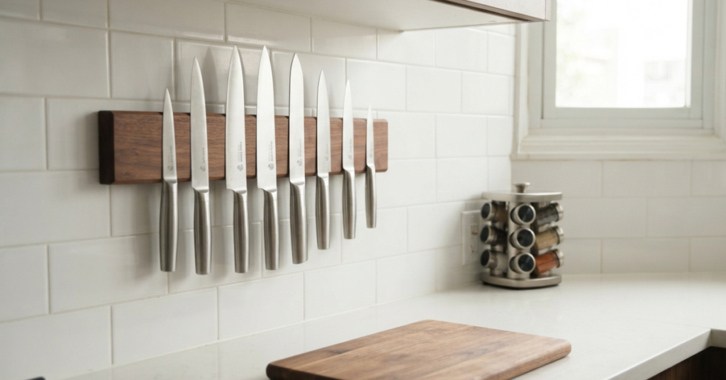 Magnetic Knife Holder BD: Save Space & Organize Your Kitchen