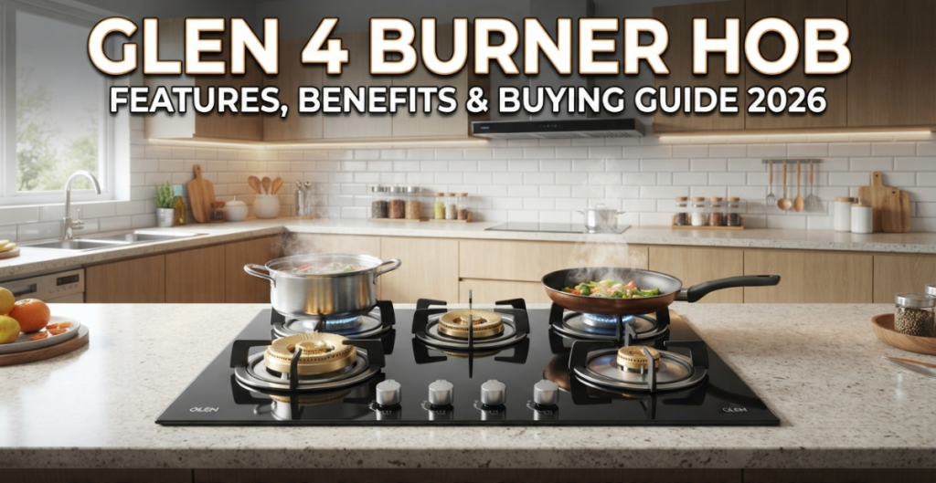 Glen 4 Burner Hob: Features, Benefits & Buying Guide 2026