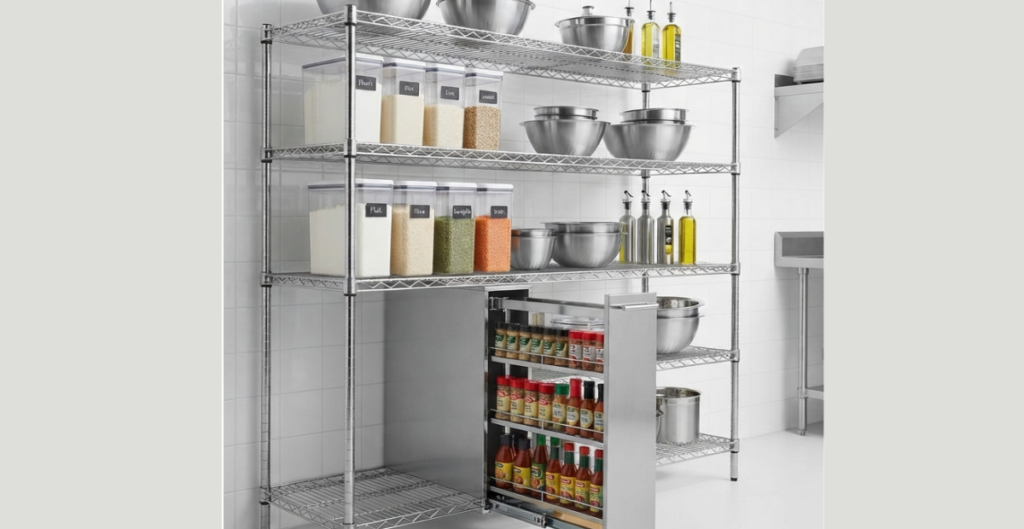 Commercial Kitchen Organizer: Maximize Storage & Workflows