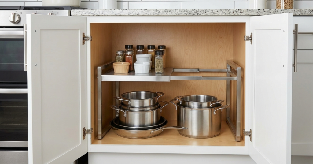 Expandable Cabinet Shelf Guide: Smart Kitchen Storage (2026)