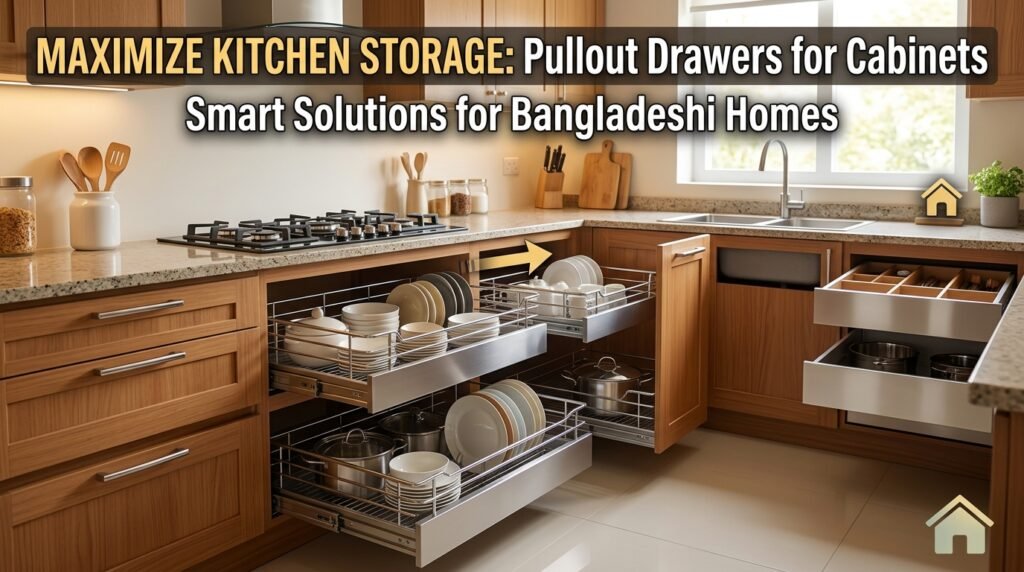Pullout Drawers for Cabinets: Maximize Kitchen Storage