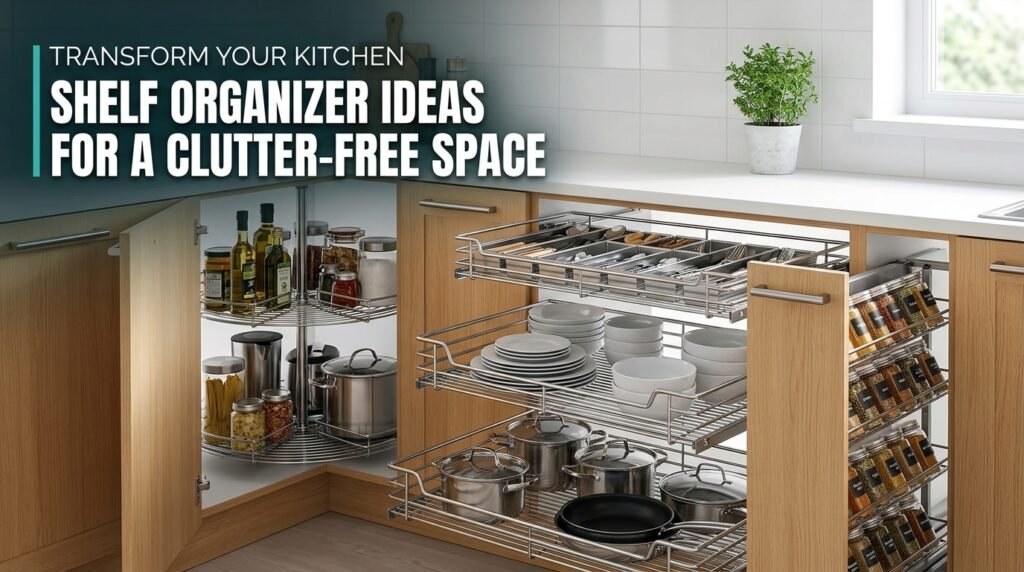 Shelf Organizer Ideas for a Clutter-Free Space