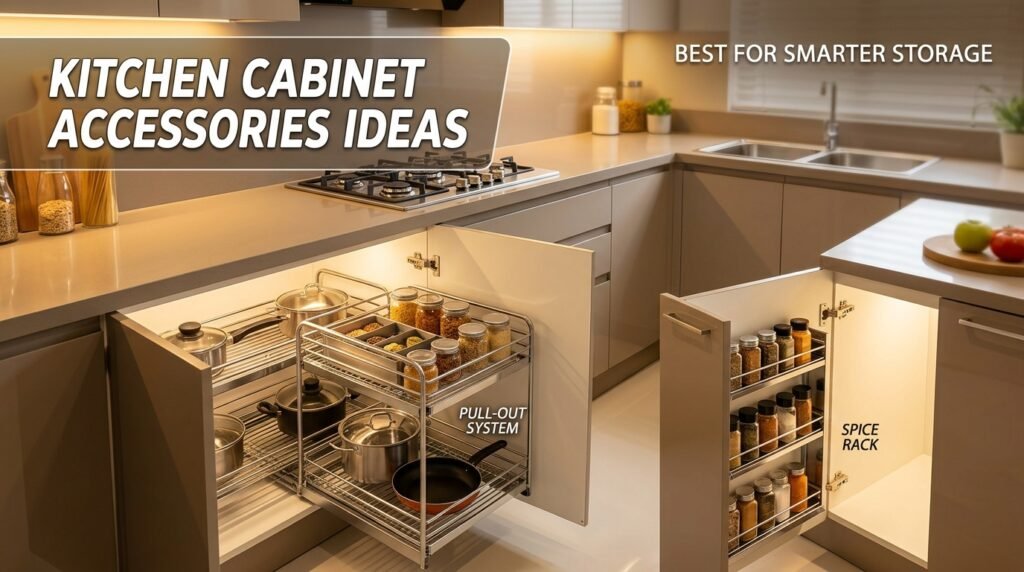 Best Kitchen Cabinet Accessories Ideas for Smarter Storage