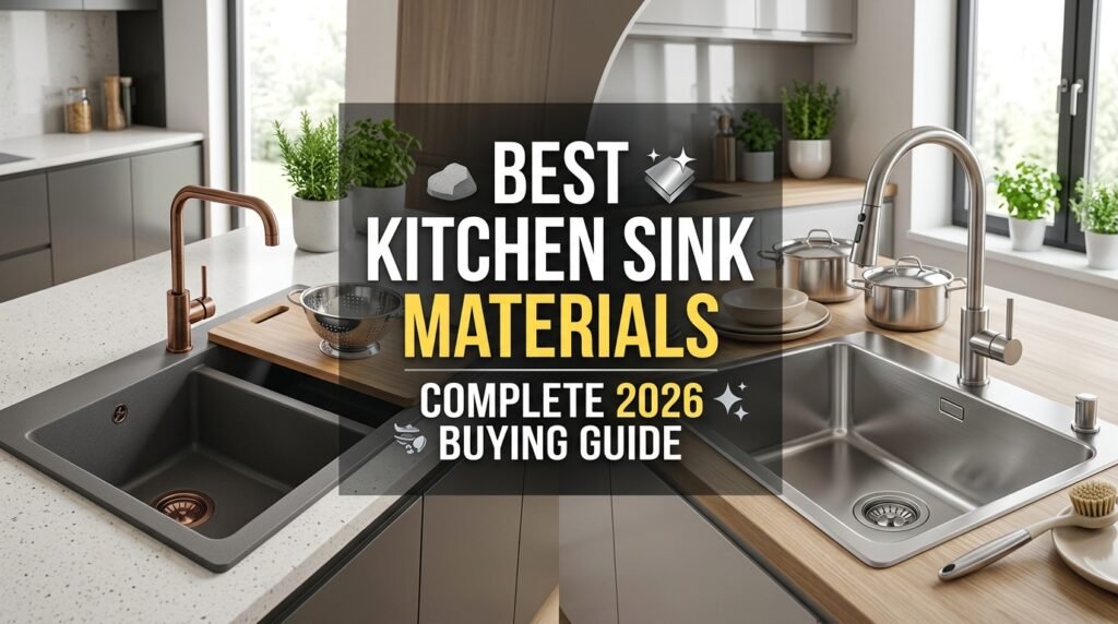 Best Kitchen Sink Materials: Which Is Best for Your Home?
