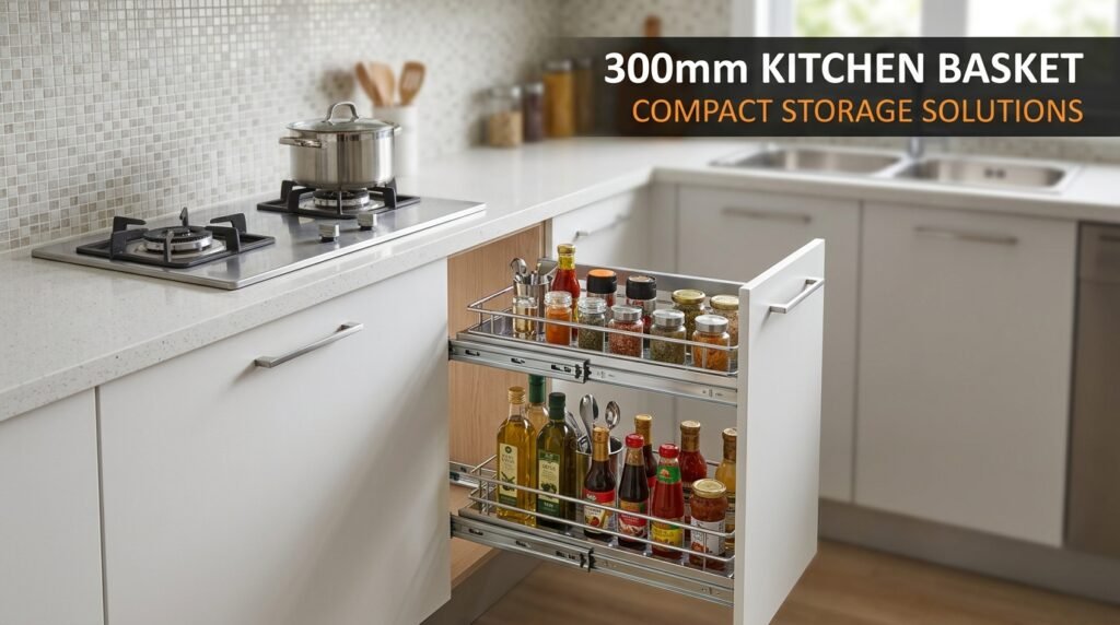 300mm Kitchen Basket: Smart Storage for Compact Kitchens