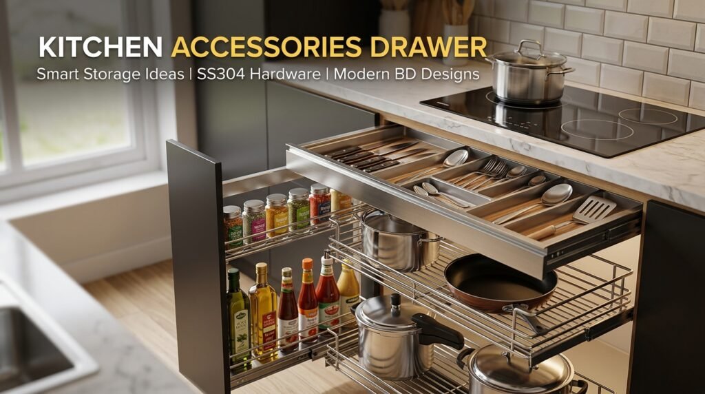 Kitchen Accessories Drawer: Smart Storage Ideas