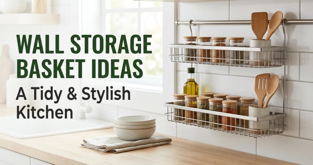 Wall Storage Basket Ideas for a Tidy, Stylish Home