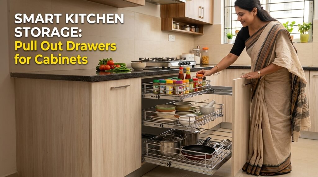 Pull Out Drawers for Cabinets: Smart Kitchen Storage