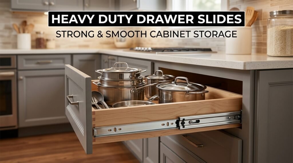 Heavy Duty Drawer Slides: Smooth & Strong Storage!