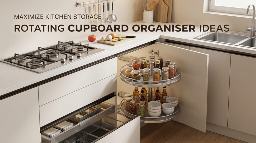 Rotating Cupboard Organiser: Smart Storage Ideas