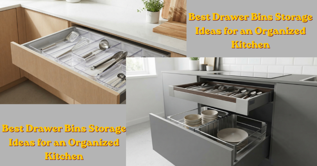 Best Drawer Bins Storage Ideas for an Organized Kitchen