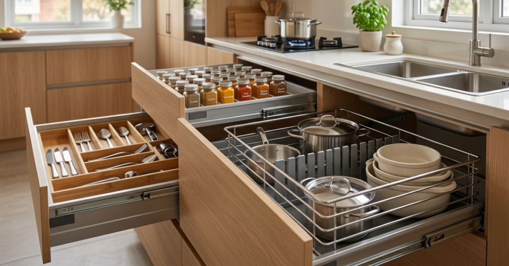 Best Kitchen Drawer Storage Ideas for Every Kitchen Space