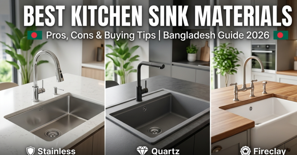 Best Kitchen Sink Materials: Pros, Cons & Buying Tips