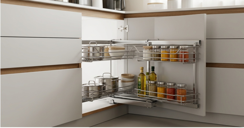 Blind Corner Cabinet Solutions for Smarter Kitchen Storage