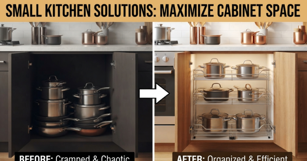 Best Kitchen Cabinet Organization Tips for Small Spaces