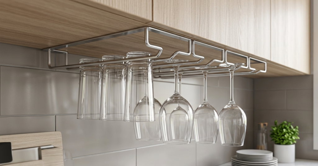 Smart Glass Holder Ideas for Modern Kitchens in Bangladesh