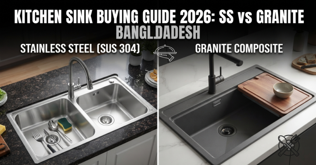 Kitchen Sink Buying Guide 2026: Types, Sizes & Prices