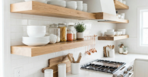 26 Open Shelving Ideas for Kitchen Storage & Style
