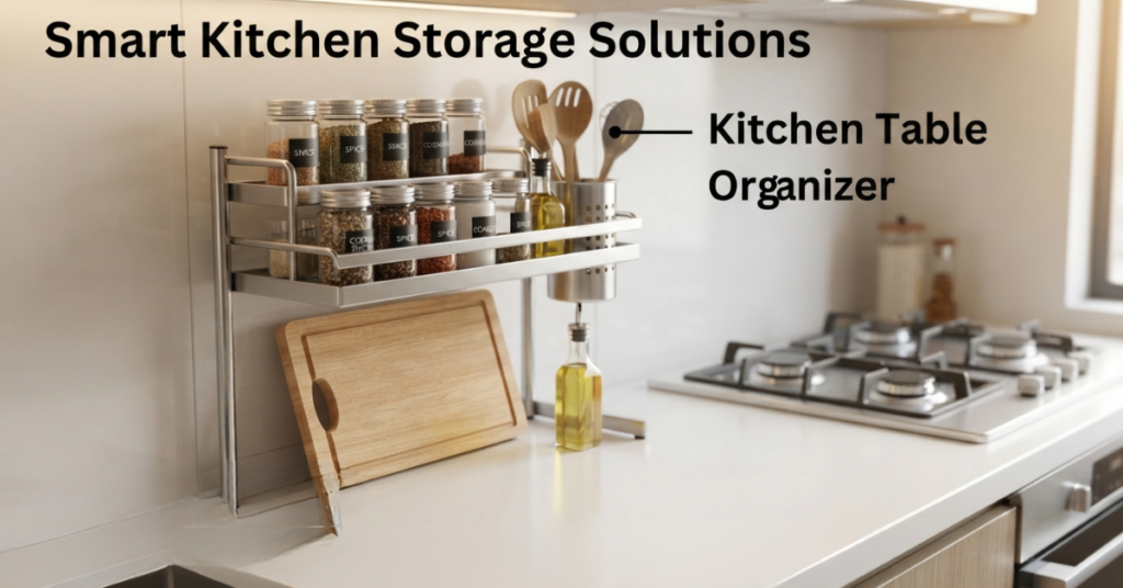 Smart Kitchen Table Organizer & Storage Solutions