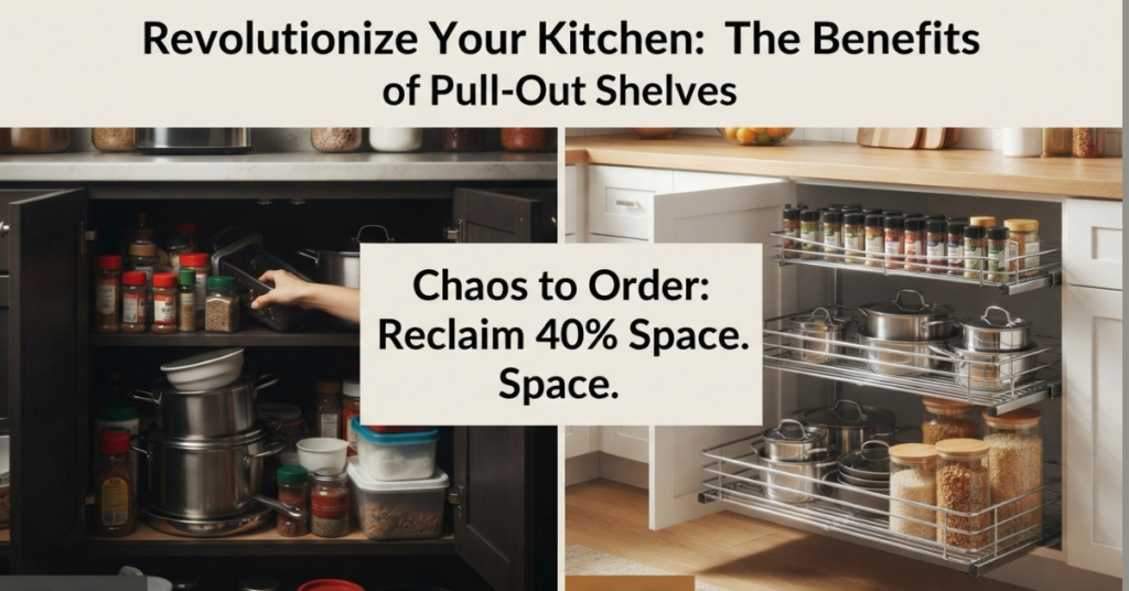 Pull Out Shelves: Smart Kitchen Storage Solutions in BD